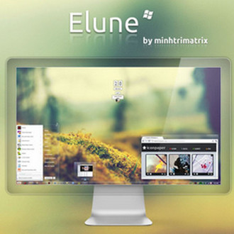 Elune ThemeWin7͸